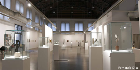 Foto sala de exposiciones